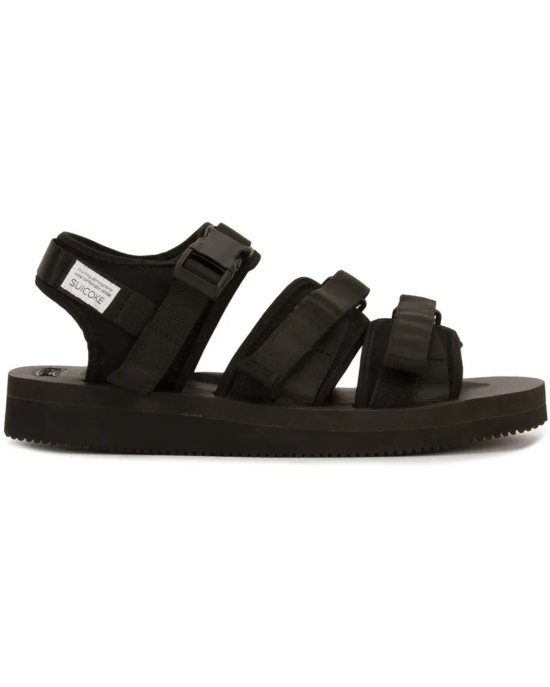 SUICOKE Sandalen mit Klettverschluss - Schwarz Schwarz