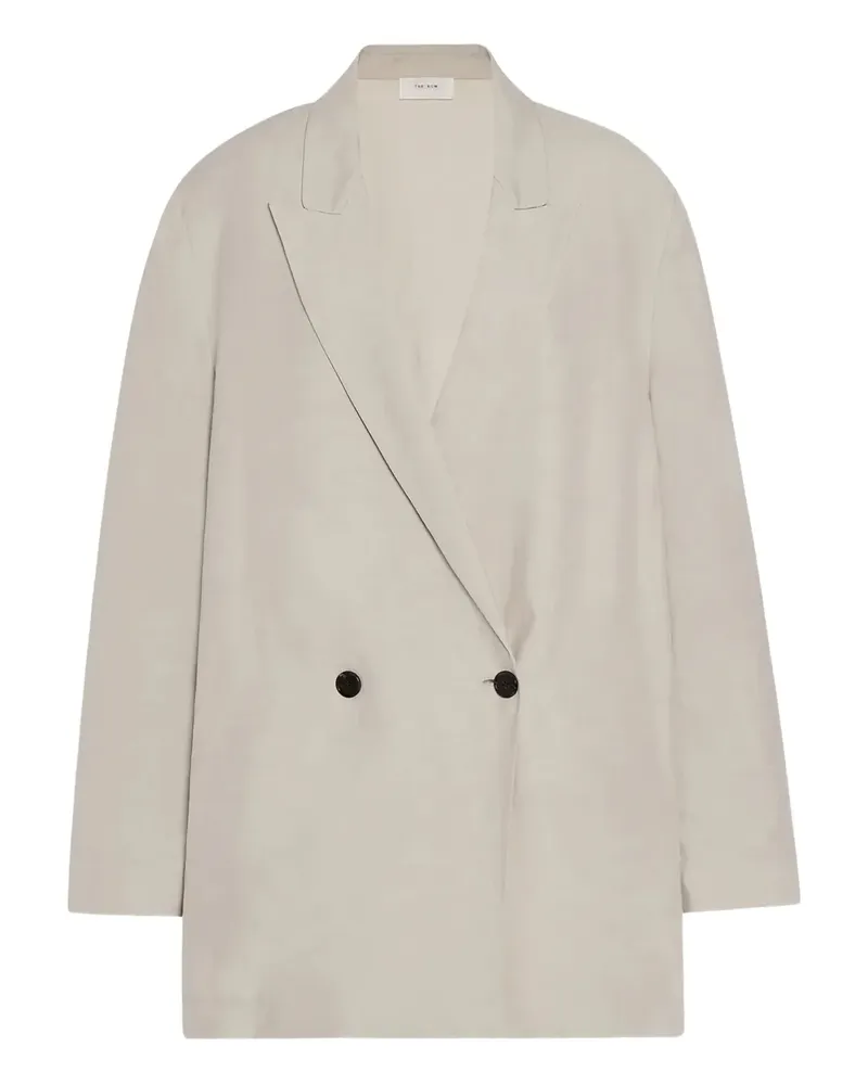 The Row Doppelreihiger Nat Blazer - Grau Grau