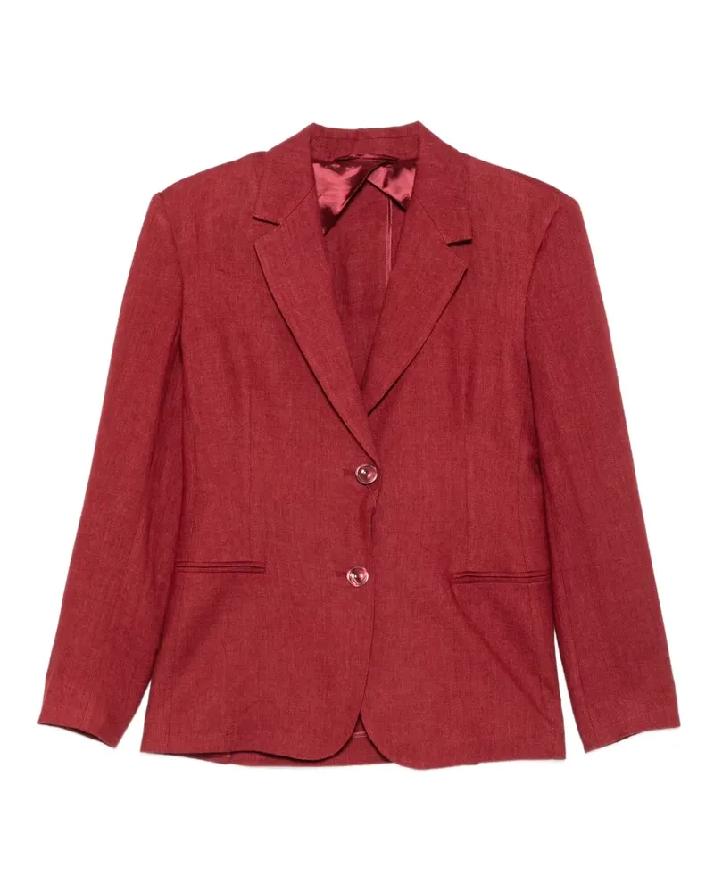 Max Mara Sakko mit fallendem Revers - Rot Rot