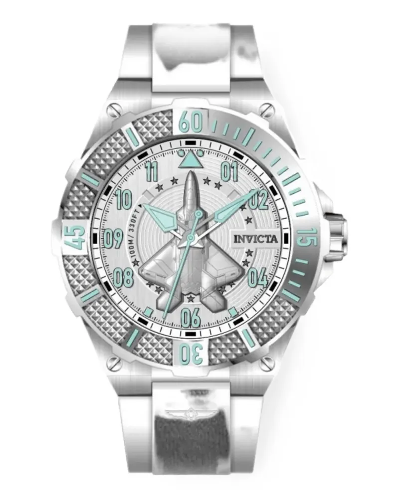 Invicta pilot 50mm watch - Silber Silber