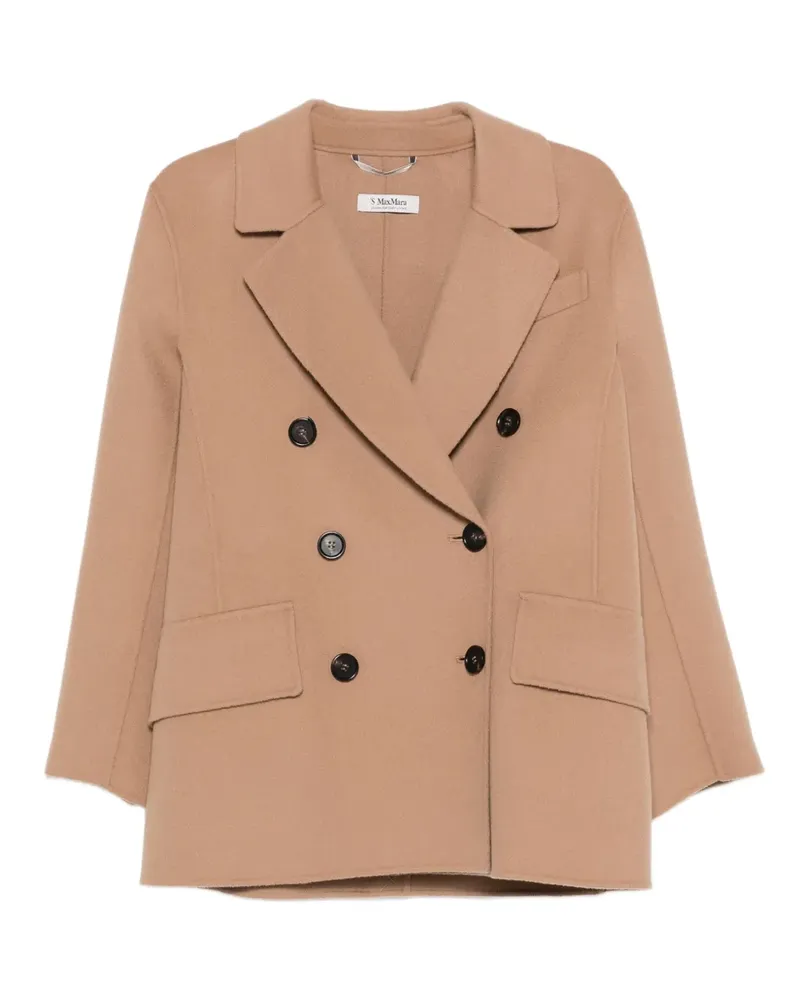 Max Mara Klassische Cabanjacke - Nude Nude