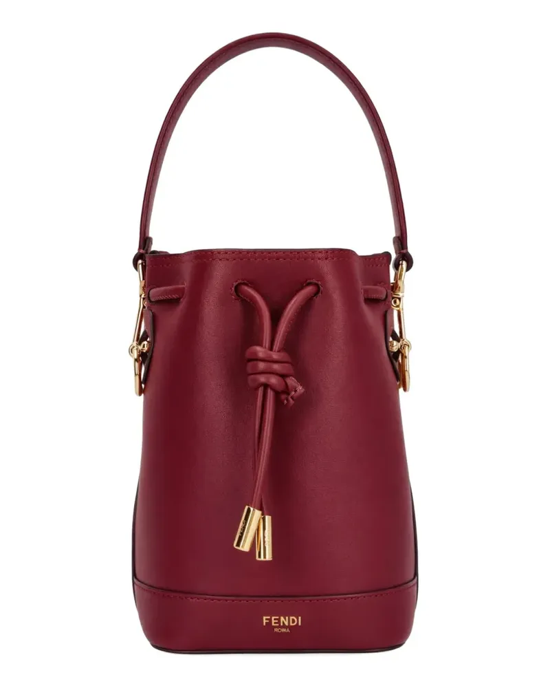 Fendi Mon Tresor leather bucket bag - Rot Rot