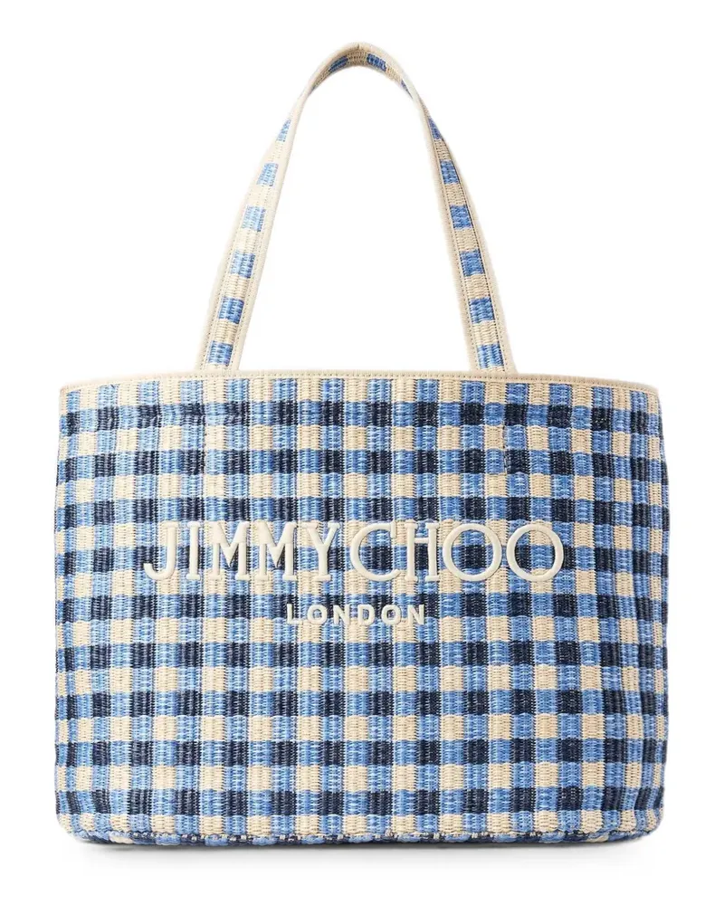 Jimmy Choo East-West Strand-Tote Bag - Blau Blau