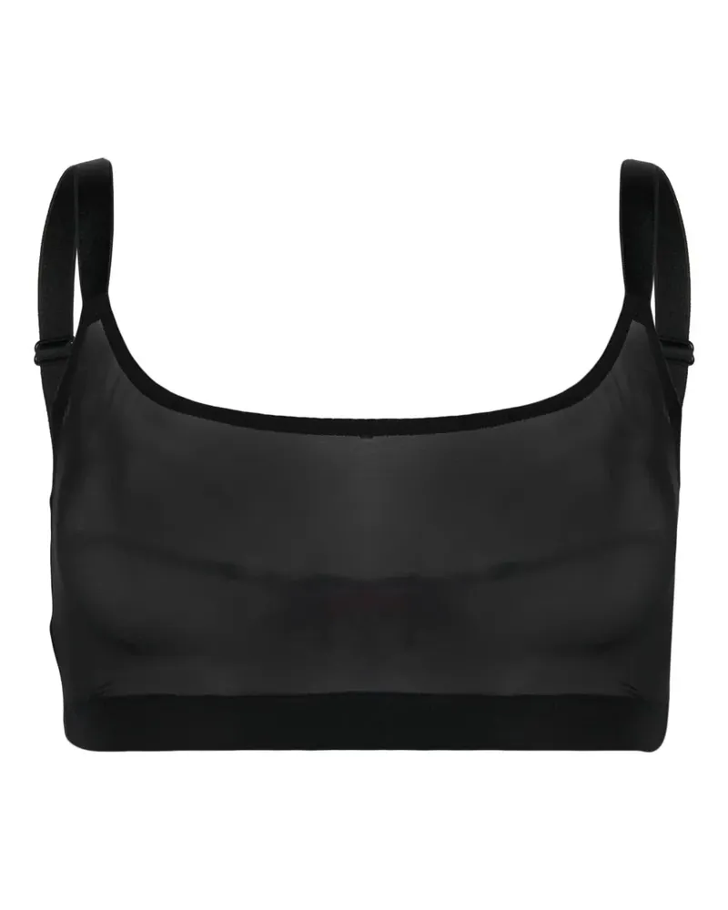 Dsquared2 Sport-BH mit Print - Schwarz Schwarz
