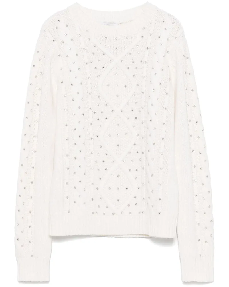 Max Mara Onde Pullover - Weiß Weiß