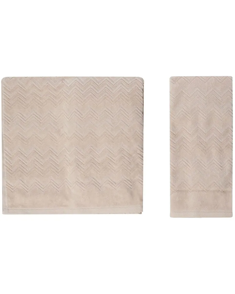 Missoni Home Chalk Handtücher (2er-Set) - Nude Nude