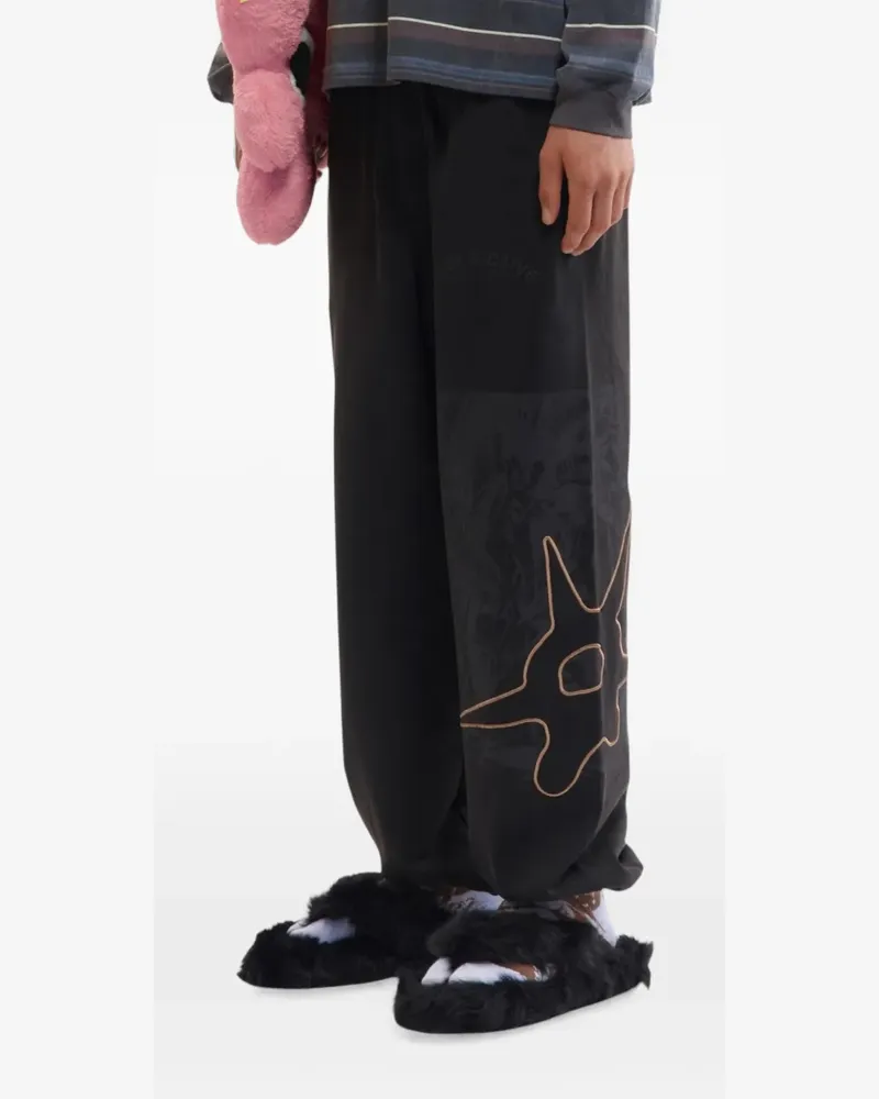 Perks and Mini Decal track pants - Schwarz Schwarz
