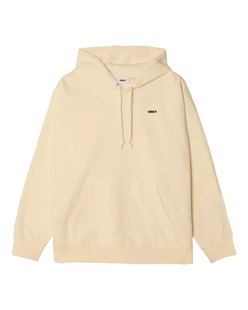 Obey Hoodie mit grafischem Print - Nude Nude