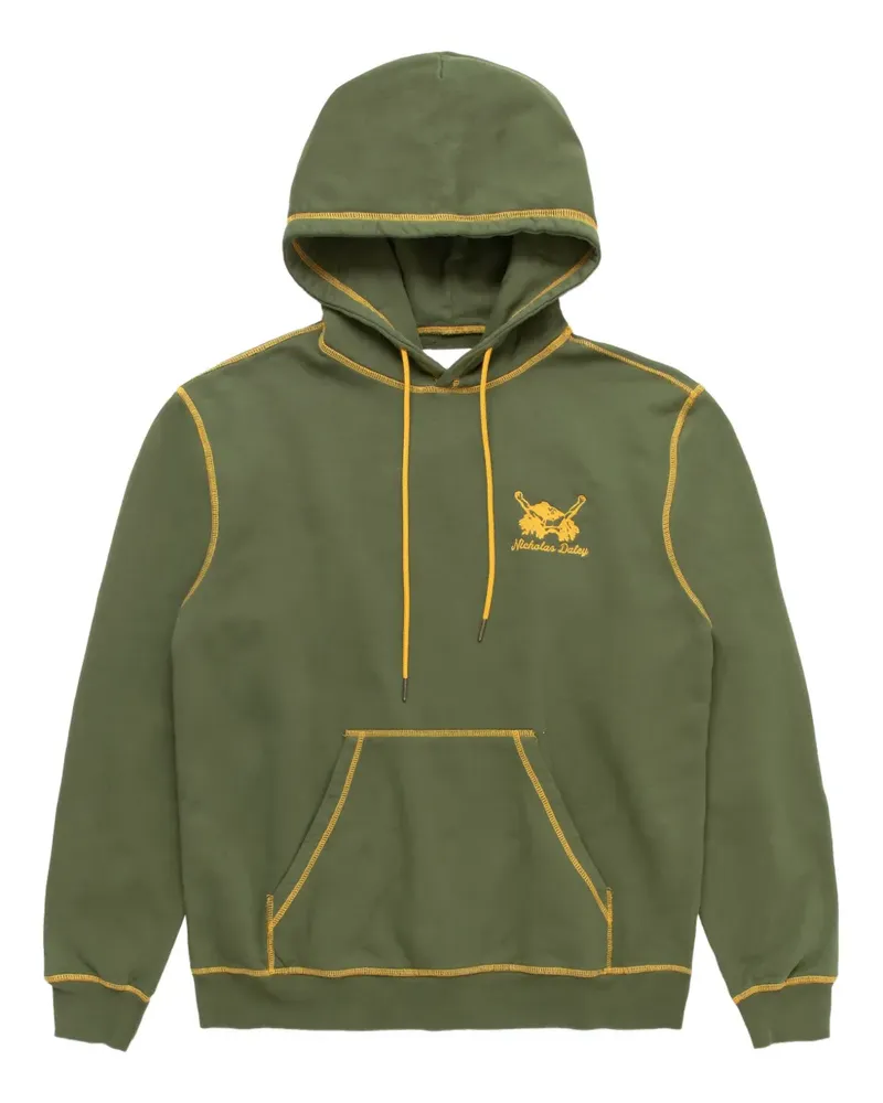 Nicholas Daley Hoodie mit Kordelzug - Grün Grün