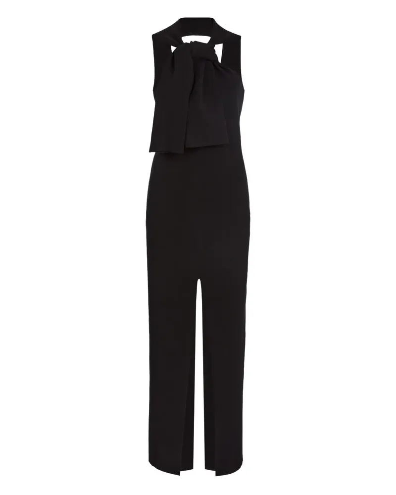 A.W.A.K.E. Necktie Kleid - Schwarz Schwarz