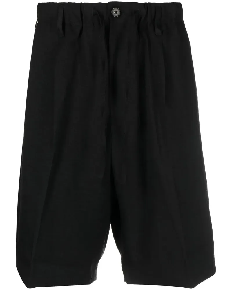 Y-3 Bermudas mit Kordelzug - Schwarz Schwarz