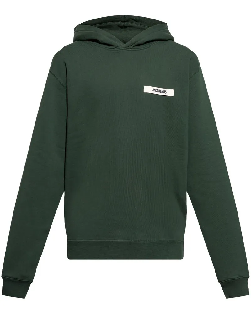 Jacquemus Gros Grain Hoodie - Grün Grün