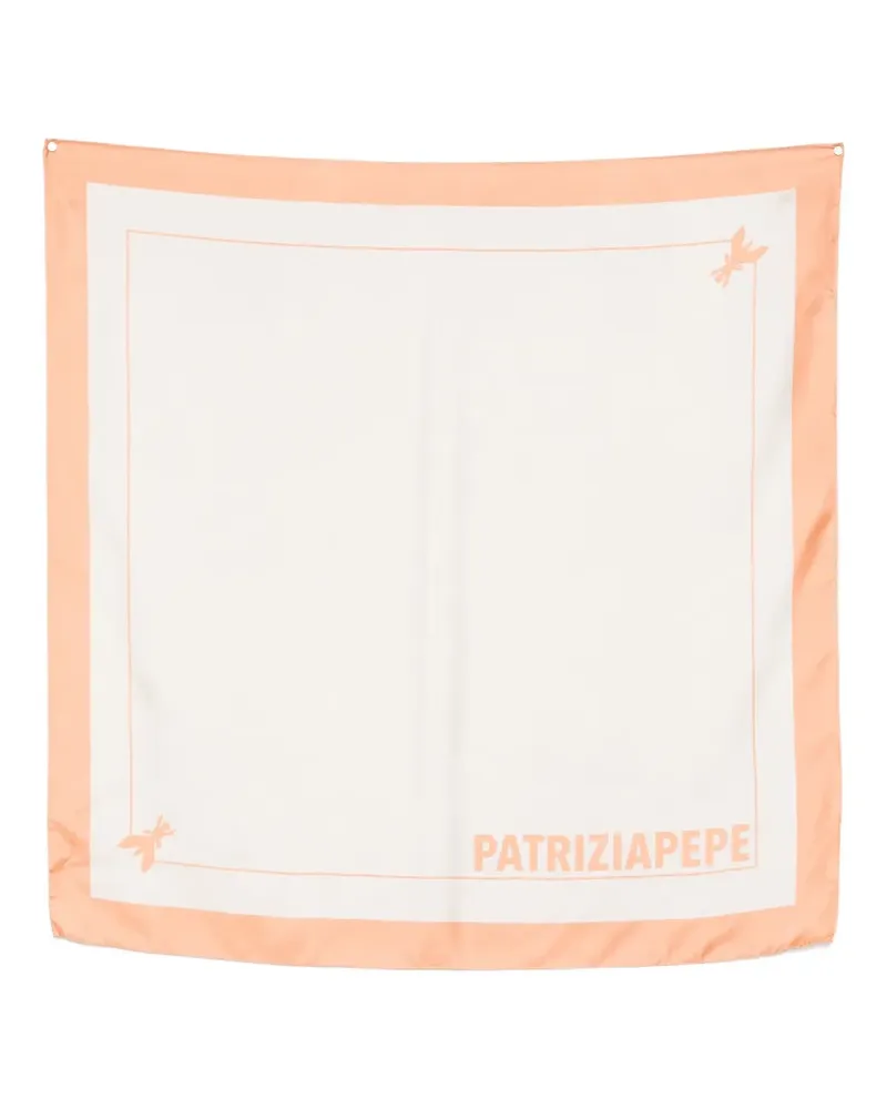 Patrizia Pepe silk scarf - Nude Nude