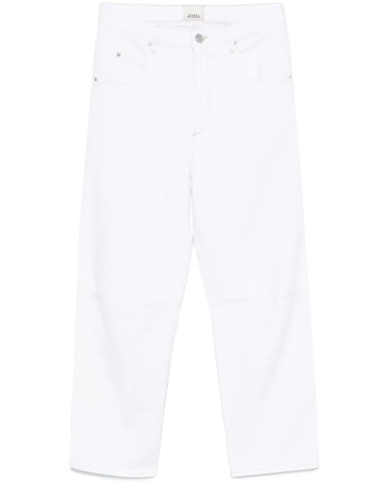 Isabel Marant Janet Jeans - Weiß Weiß