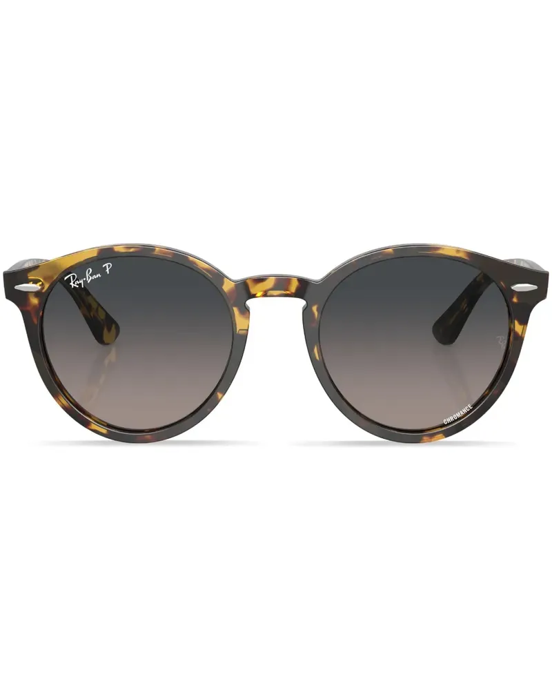 Ray Ban Sonnenbrille mit rundem Gestell - Braun Braun