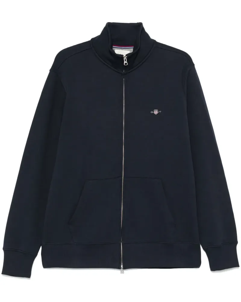 Gant Sweatshirt mit Reißverschluss - Blau Blau