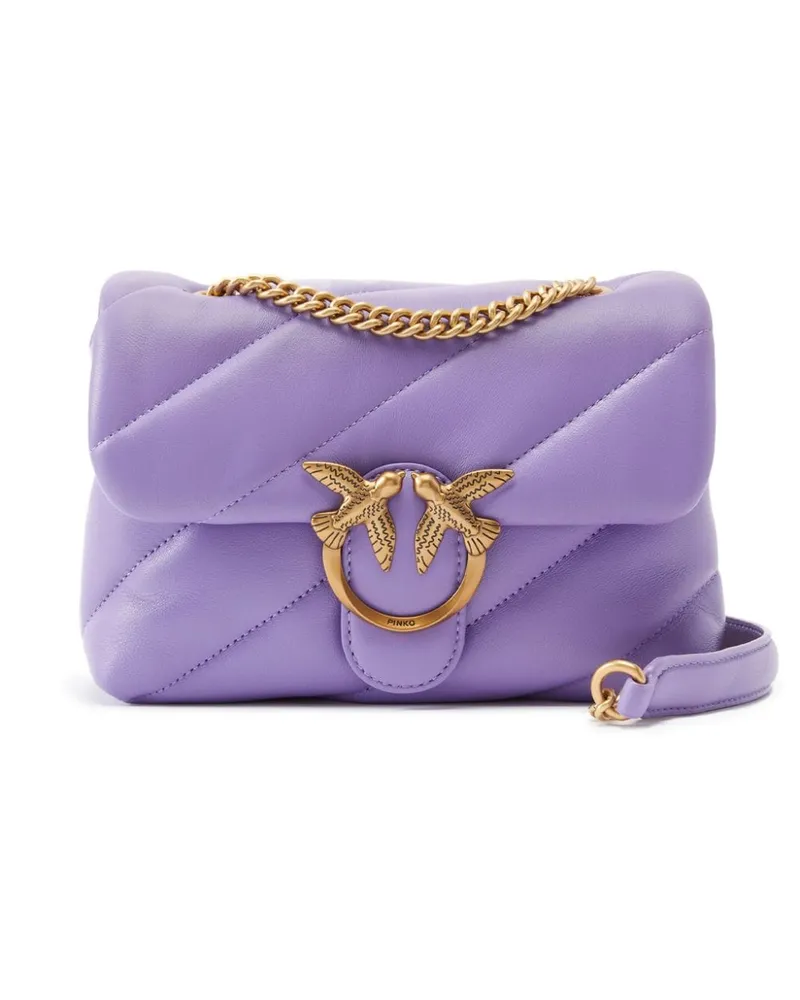 Pinko Mini Love Puff Umhängetasche - Violett Violett