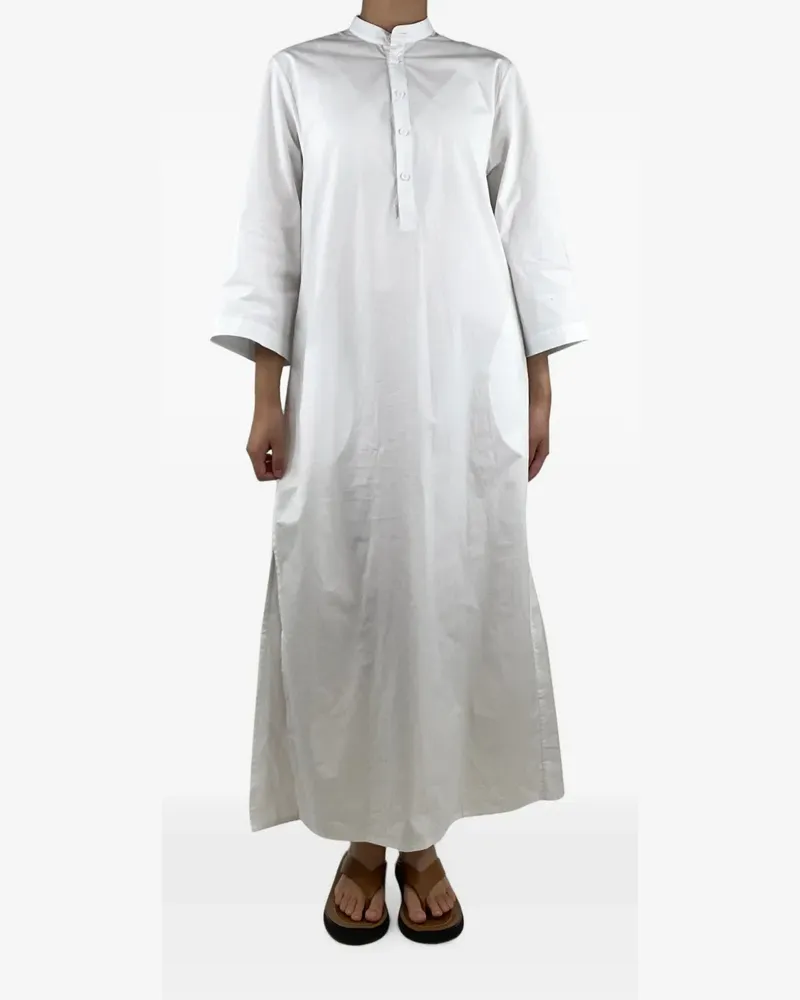 Matteau side-slit maxi dress - Weiß Weiß