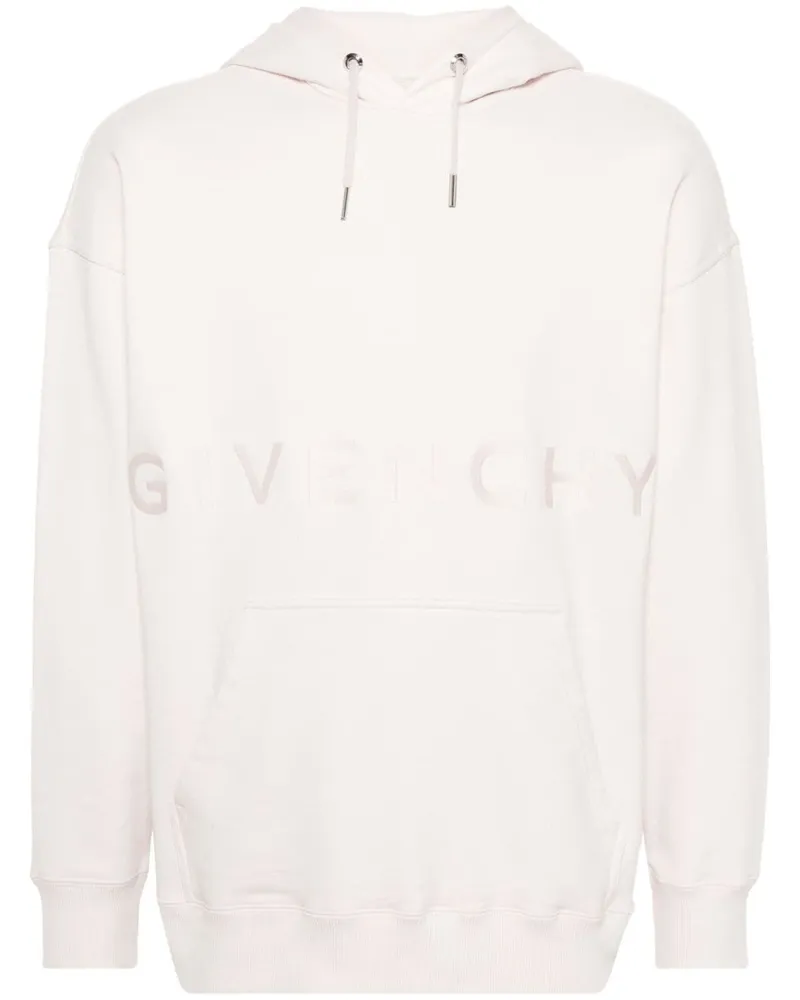 Givenchy Hoodie mit Logo-Print Rosa