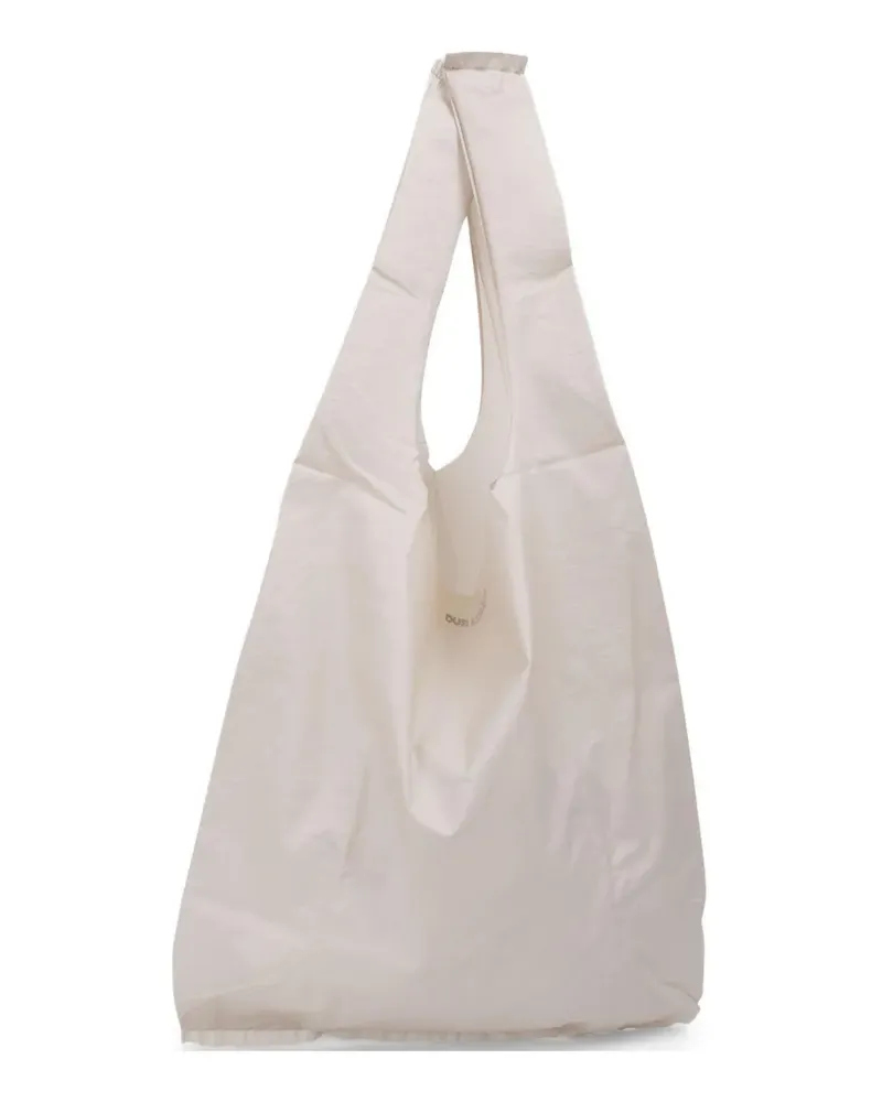 Our Legacy Handtasche mit Logo-Print - Nude Nude