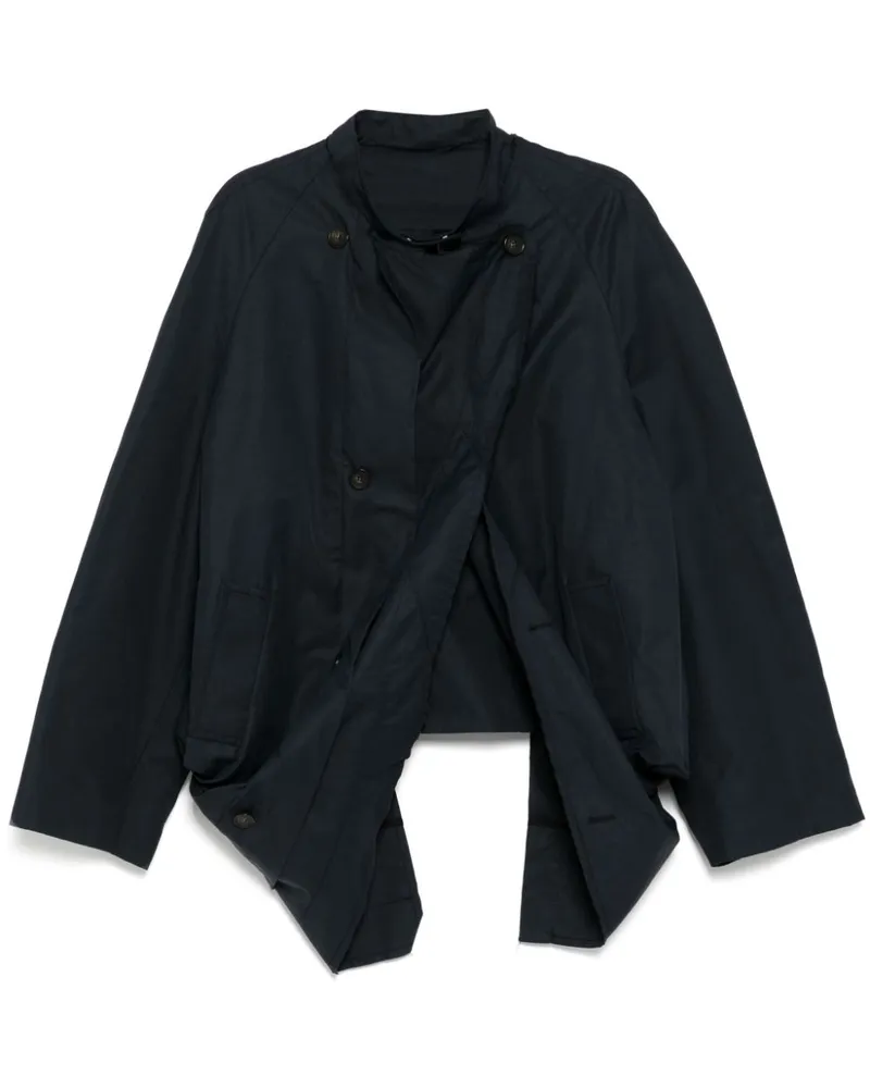 Marina Yee Asymmetrischer Mantel - Blau Blau