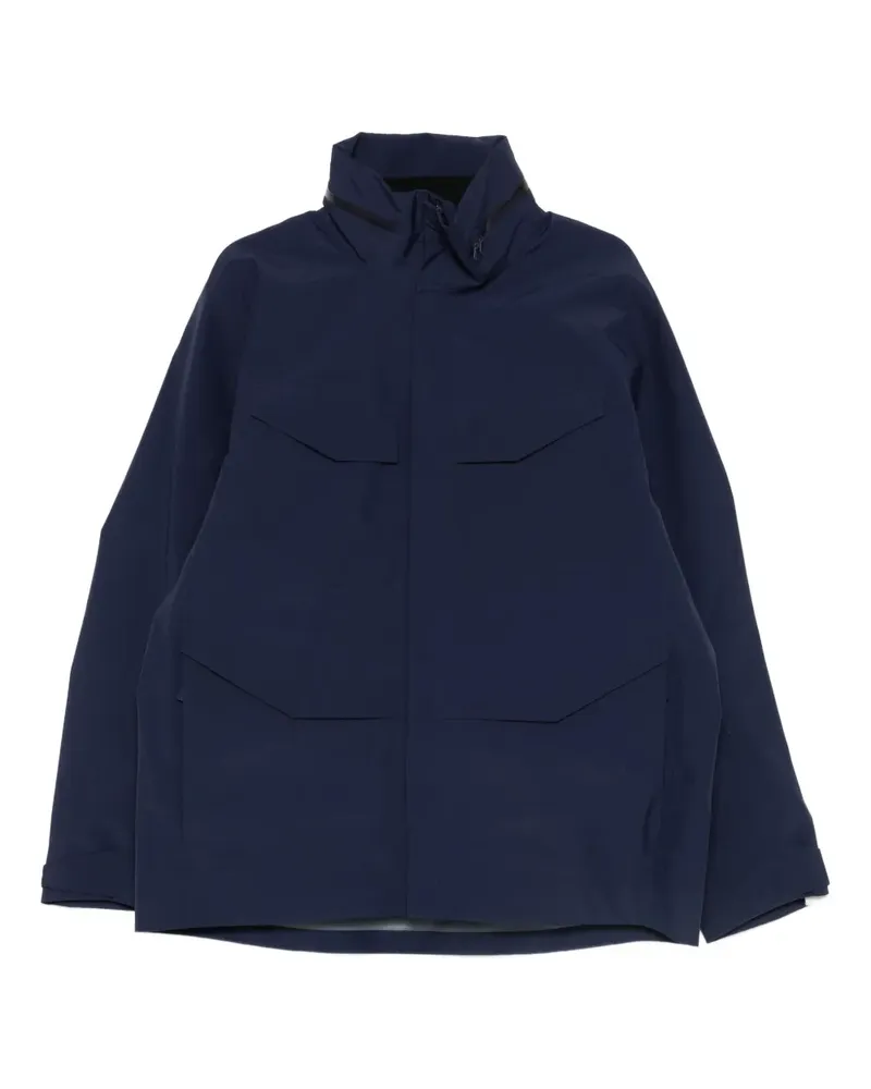 Arc'teryx Leichtes Sakko mit Klappentasche - Blau Blau