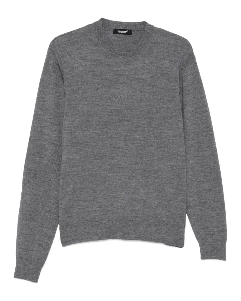 Undercover star-intarsia crew-neck sweater - Grau Grau