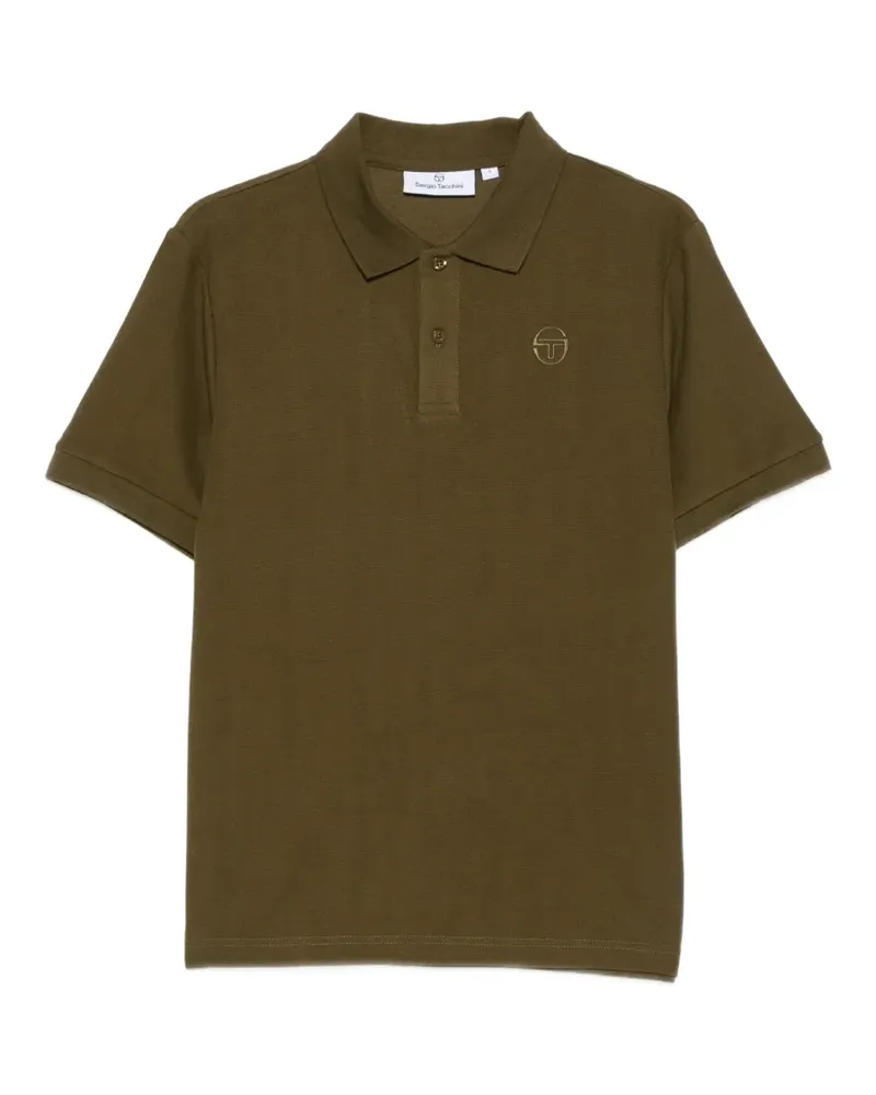 Sergio Tacchini Sergio Poloshirt mit Logo-Stickerei - Grün Grün