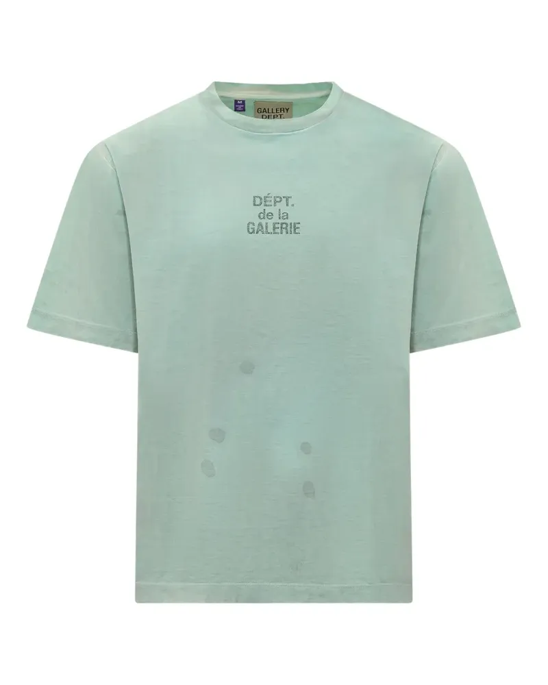 GALLERY DEPT. logo-print T-shirt - Blau Blau