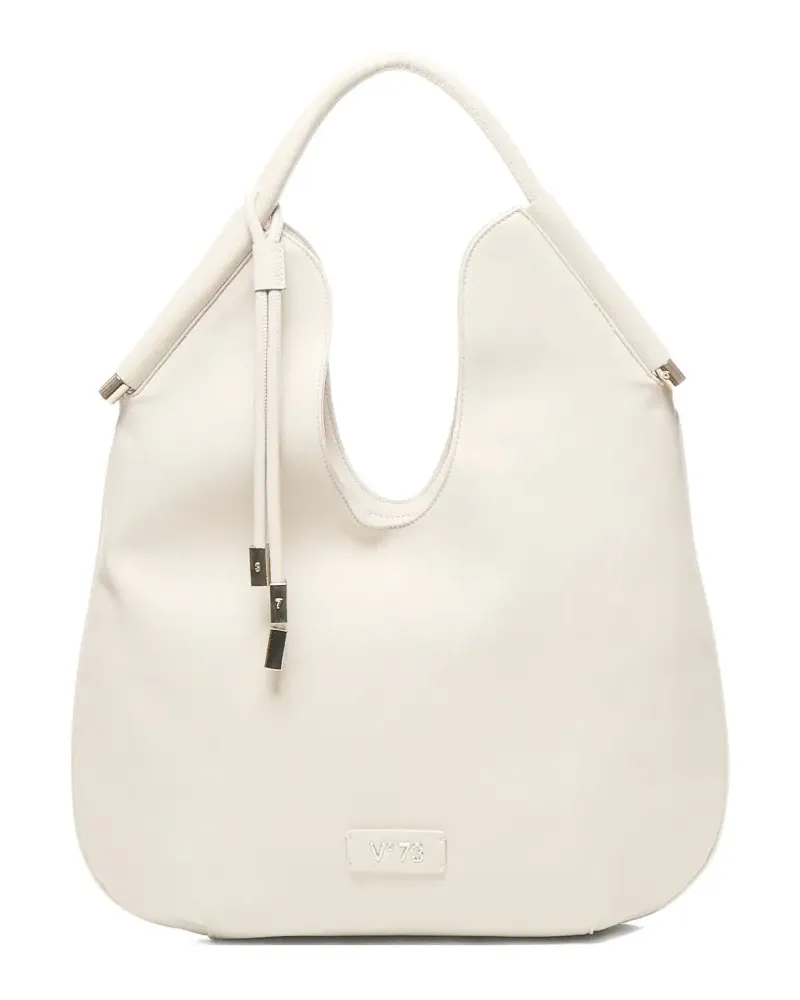 V°73 Tote Bag mit abgerundetem Henkel - Weiß Weiß