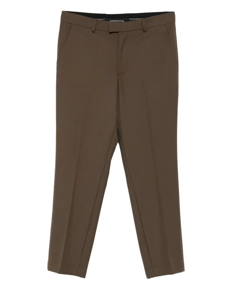 STYLAND Hose mit Bügelfalten - Braun Braun