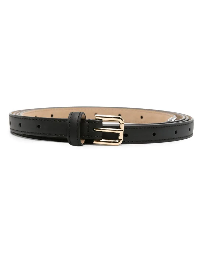 Dolce & Gabbana Klassischer Gürtel - Schwarz Schwarz