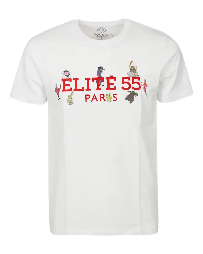 Equipment Elite 55 T-Shirt - Weiß Weiß