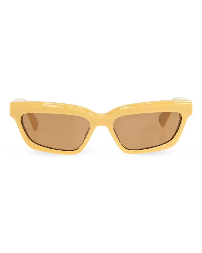 Jacquemus The Salon Sonnenbrille - Gelb Gelb