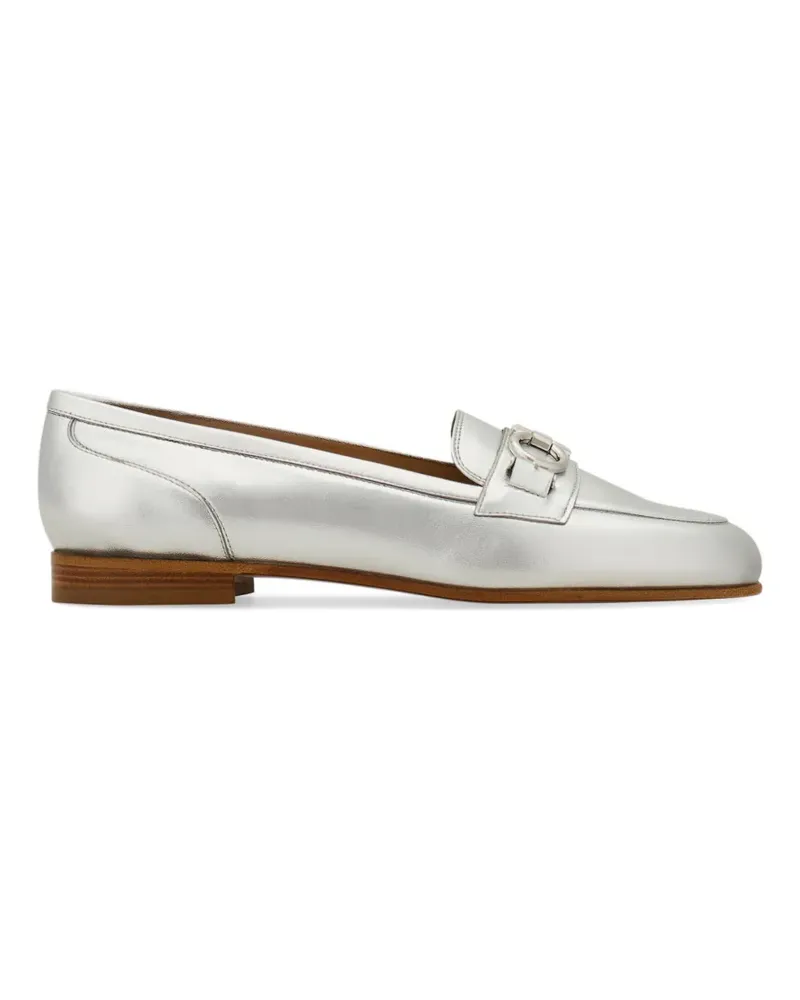 Ferragamo Gancini Mokassins - Silber Silber