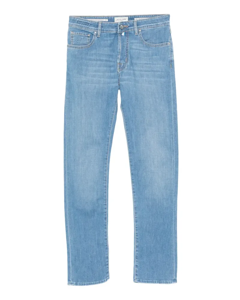 Jacob Cohën Bard Jeans mit Gürtel - Blau Blau