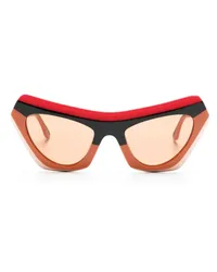 Marni Devils Pool Sonnenbrille Orange