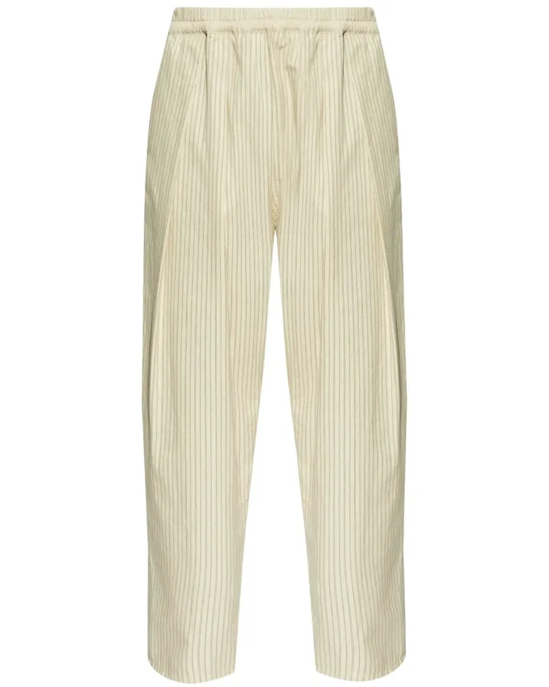 Maison Margiela Hose mit Nadelstreifen - Nude Nude