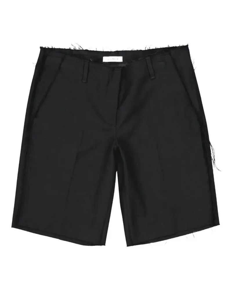 Dondup frayed-edge shorts - Schwarz Schwarz