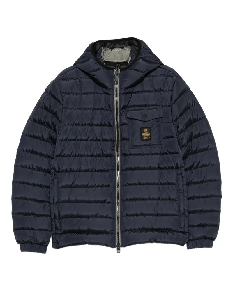 RefrigiWear Gesteppte Hunter Kapuzenjacke - Blau Blau