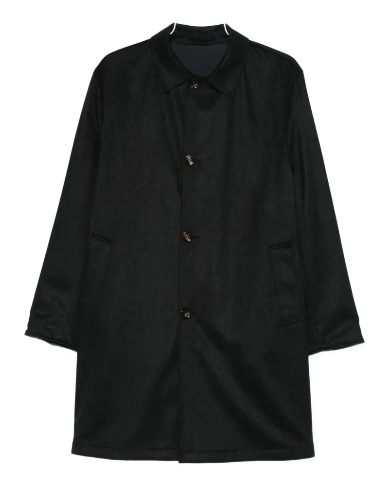KIRED single-breasted coat - Grau Grau