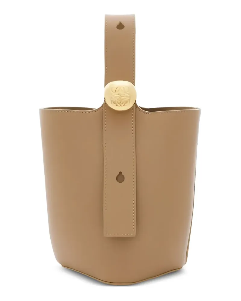 Loewe Pebble Mini-Tasche - Braun Braun