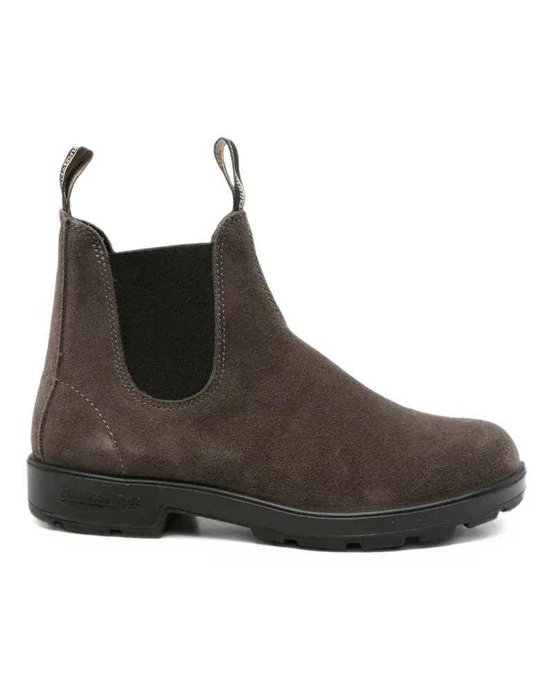 BLUNDSTONE elasticated-side suede boots - Grau Grau
