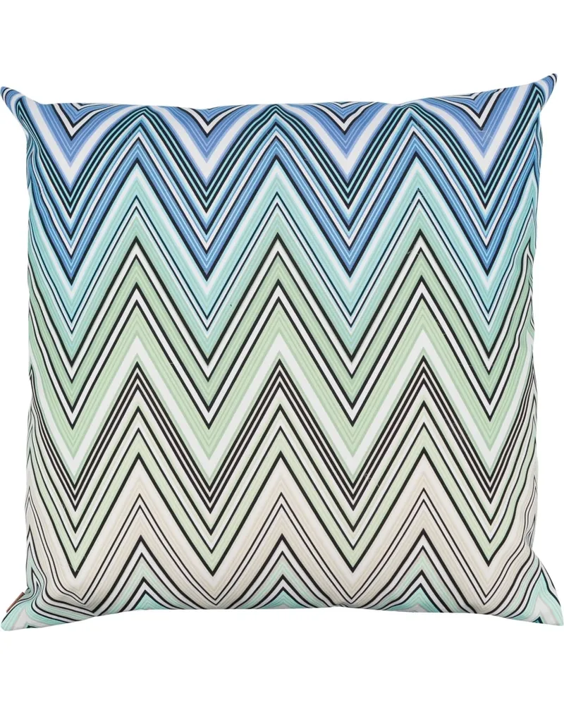 Missoni Home Kissen mit Zickzackmuster - Grün Grün