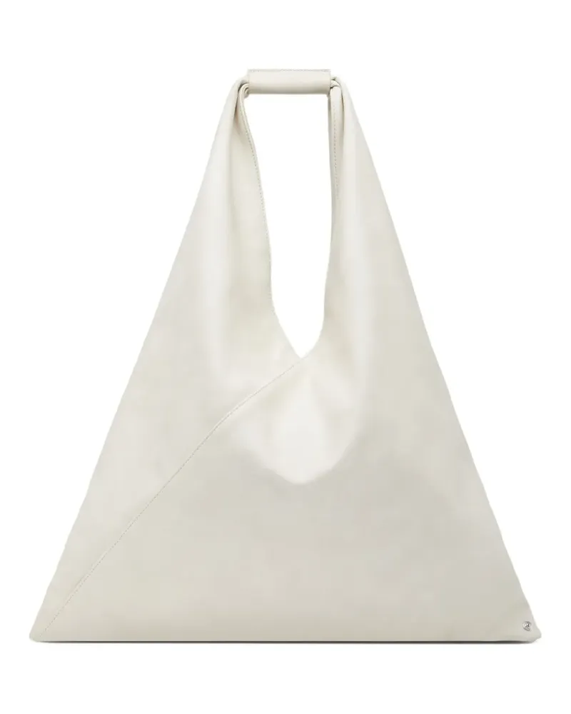 Maison Margiela Dreieckiger Japanese Tote Bag - Weiß Weiß