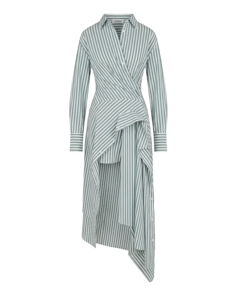 Monse Cascade shirt dress - Grün Grün