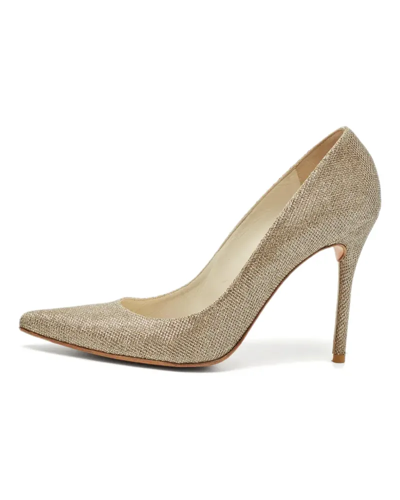 Stuart Weitzman Pumps mit spitzer Kappe - Gold Gold