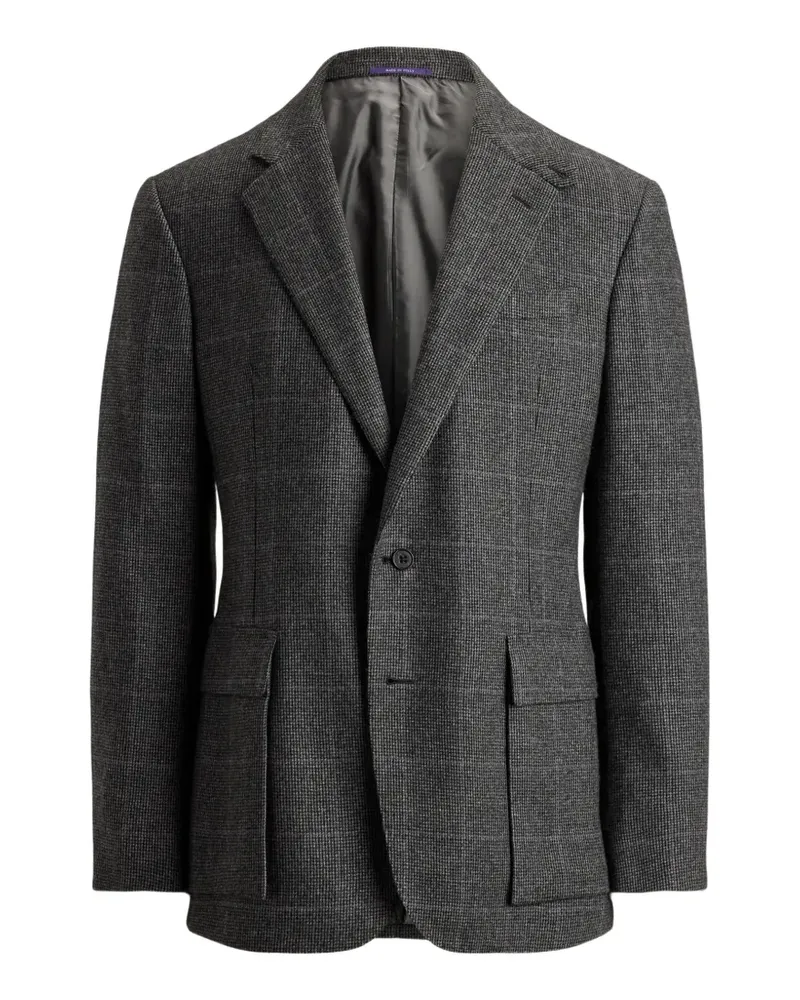 Ralph Lauren Karierter Glenn Bellows Blazer - Grau Grau
