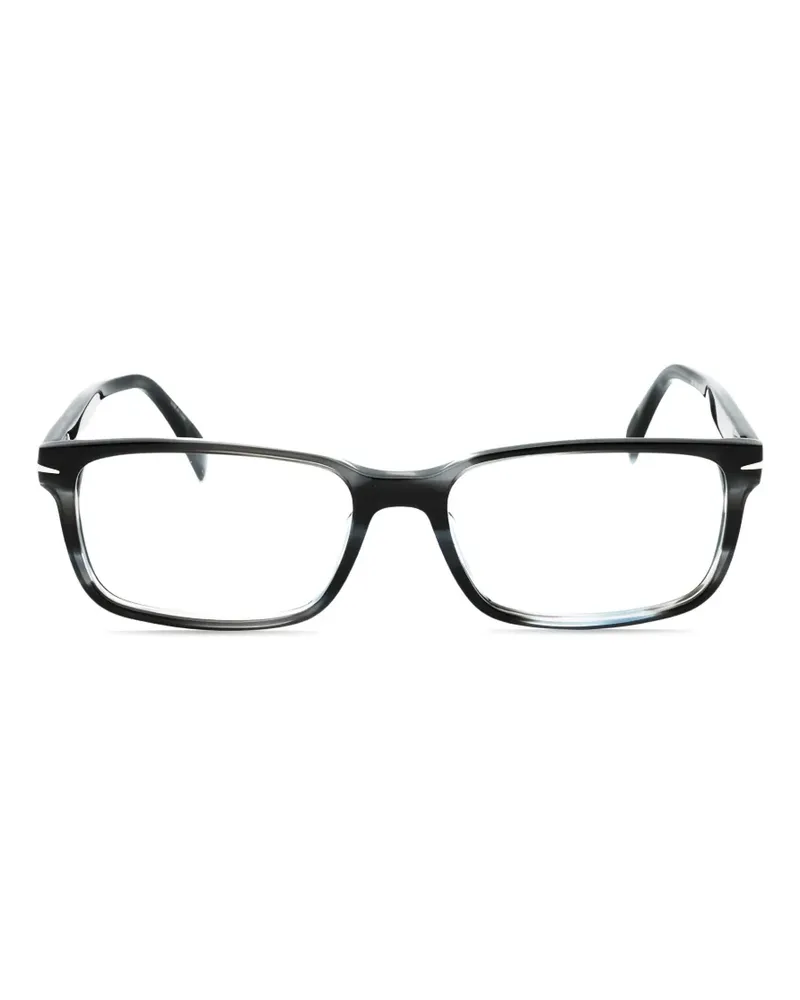 EYEWEAR by DAVID BECKHAM Brille mit eckigem Gestell - Grau Grau