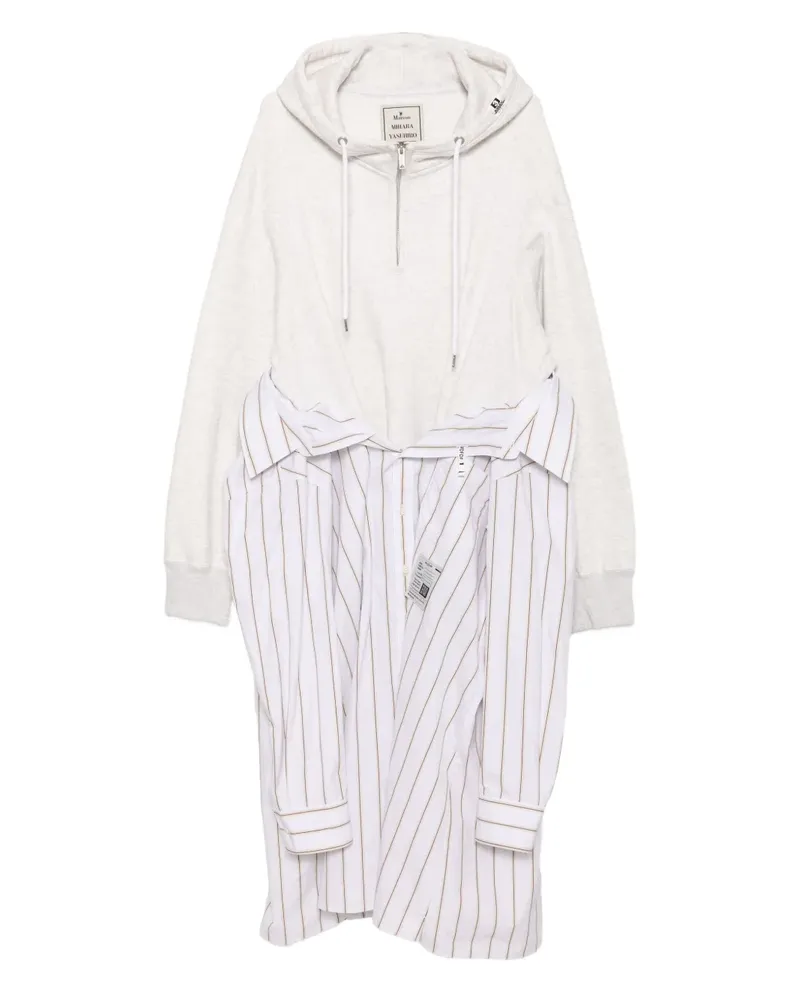 MIHARAYASUHIRO Kleid mit Kapuze - Grau Grau